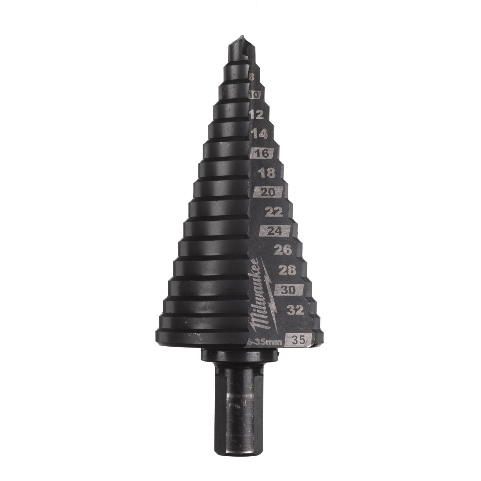 Burghie în trepte din cobalt 35 mm Milwaukee