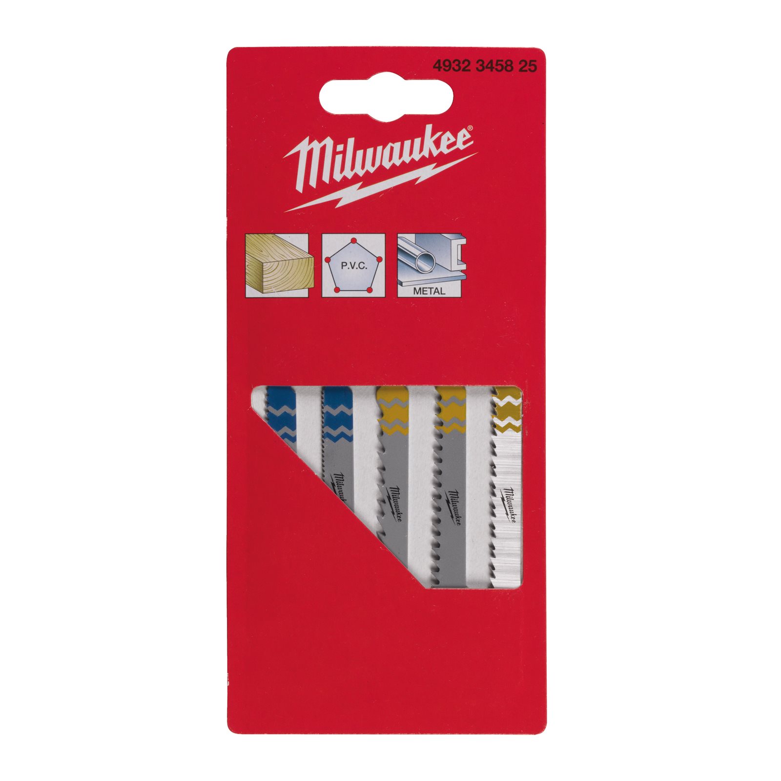 Set pânze pentru fierăstraie pendulare - sistem de prindere cu coadă în formă de T 5 buc Milwaukee