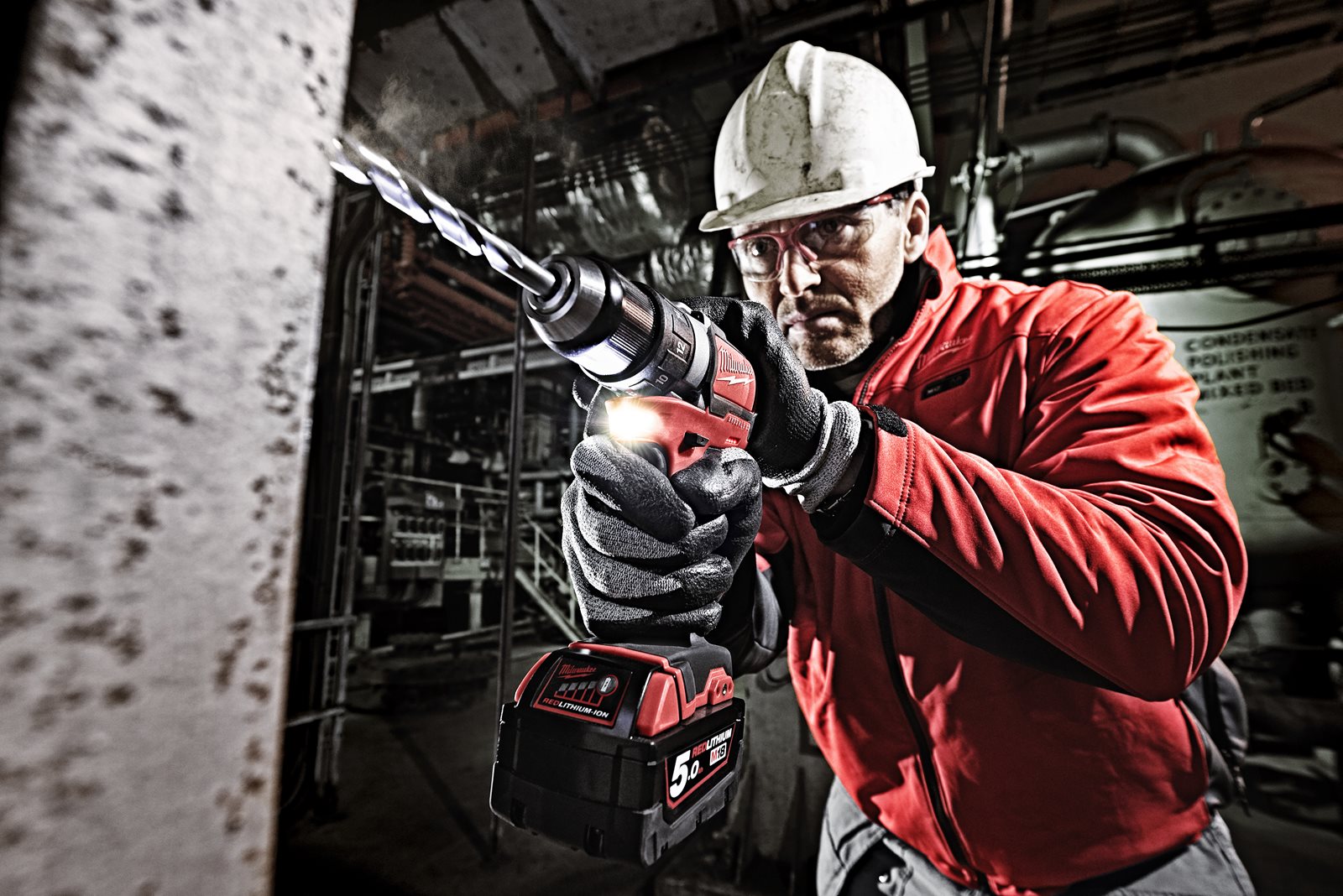 THUNDERWEB - Burghie metal HSS Ground - DIN338 2 buc Milwaukee 4932352345 - in utilizare 1