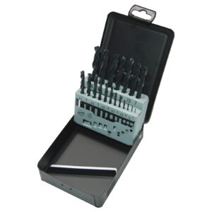 HSS DIN 338 Rollforged Drill Bits With Reduced Shank 19 buc Milwaukee