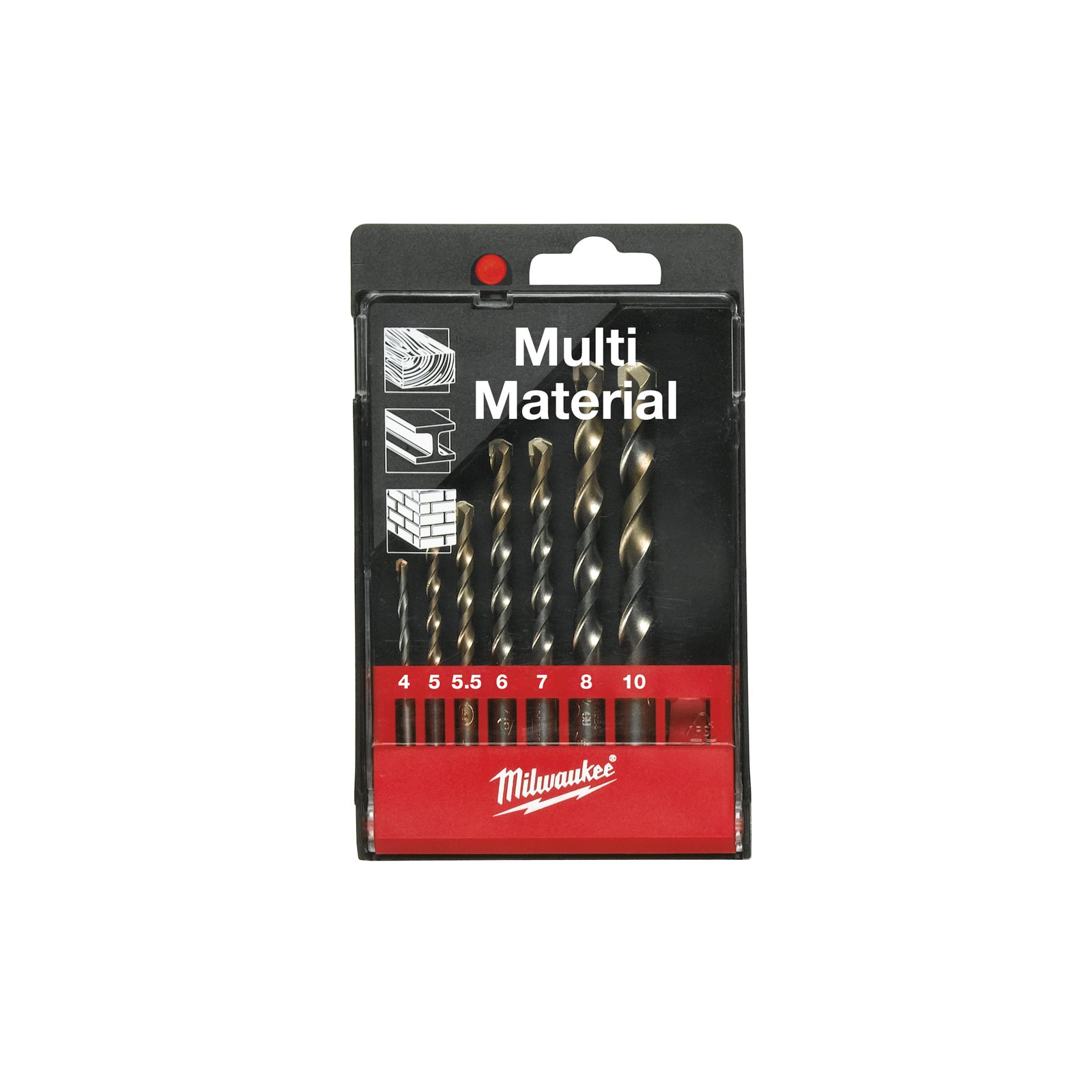 Seturi burghie pentru aplicații multimaterial 7 buc Milwaukee