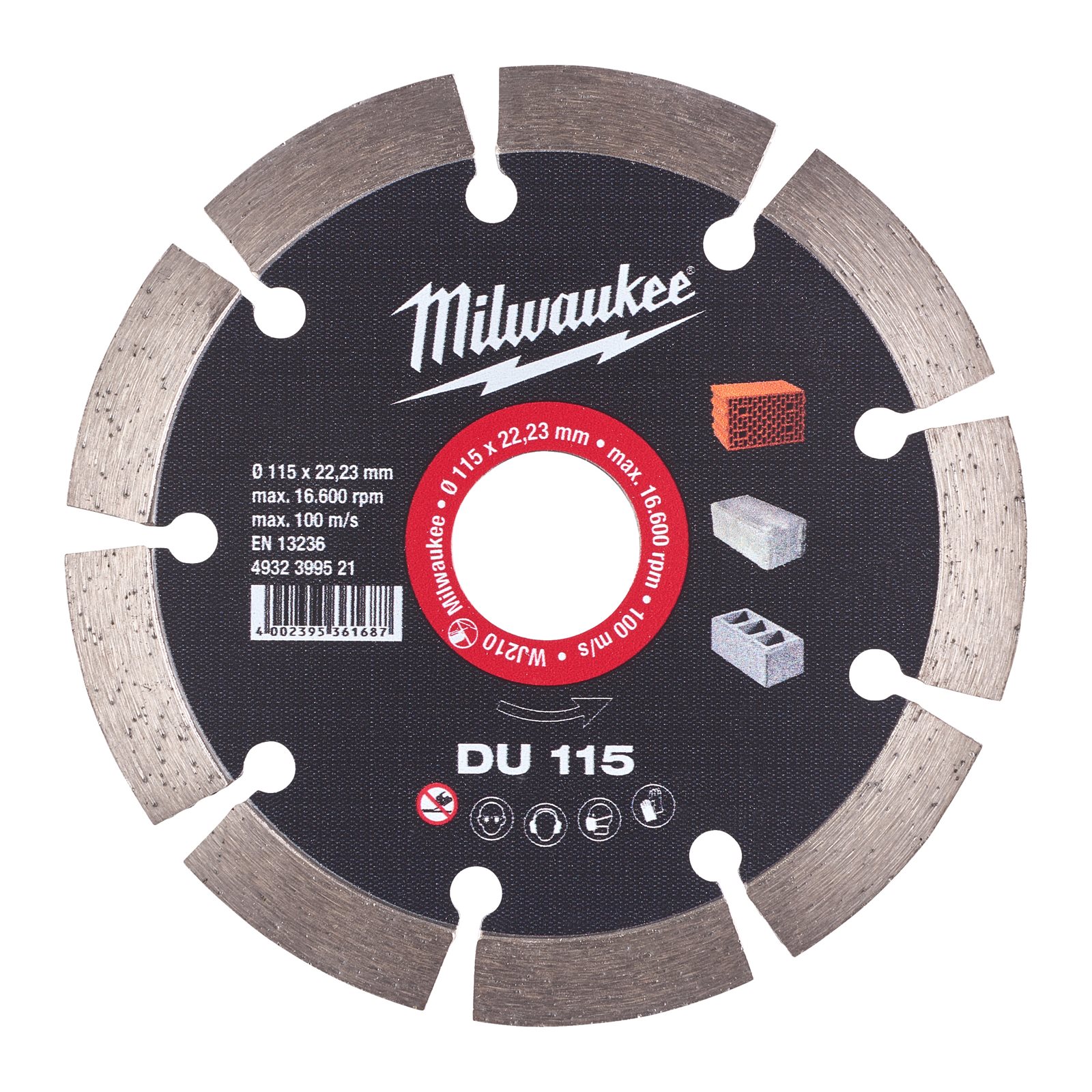 Discuri diamantate DU 115 mm Milwaukee