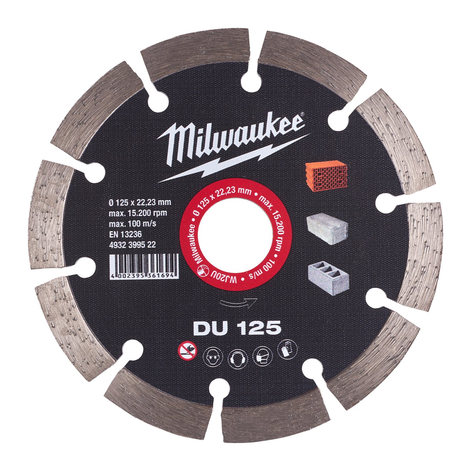 Discuri diamantate DU 125 mm Milwaukee