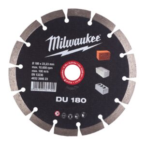 Discuri diamantate DU 180 mm Milwaukee