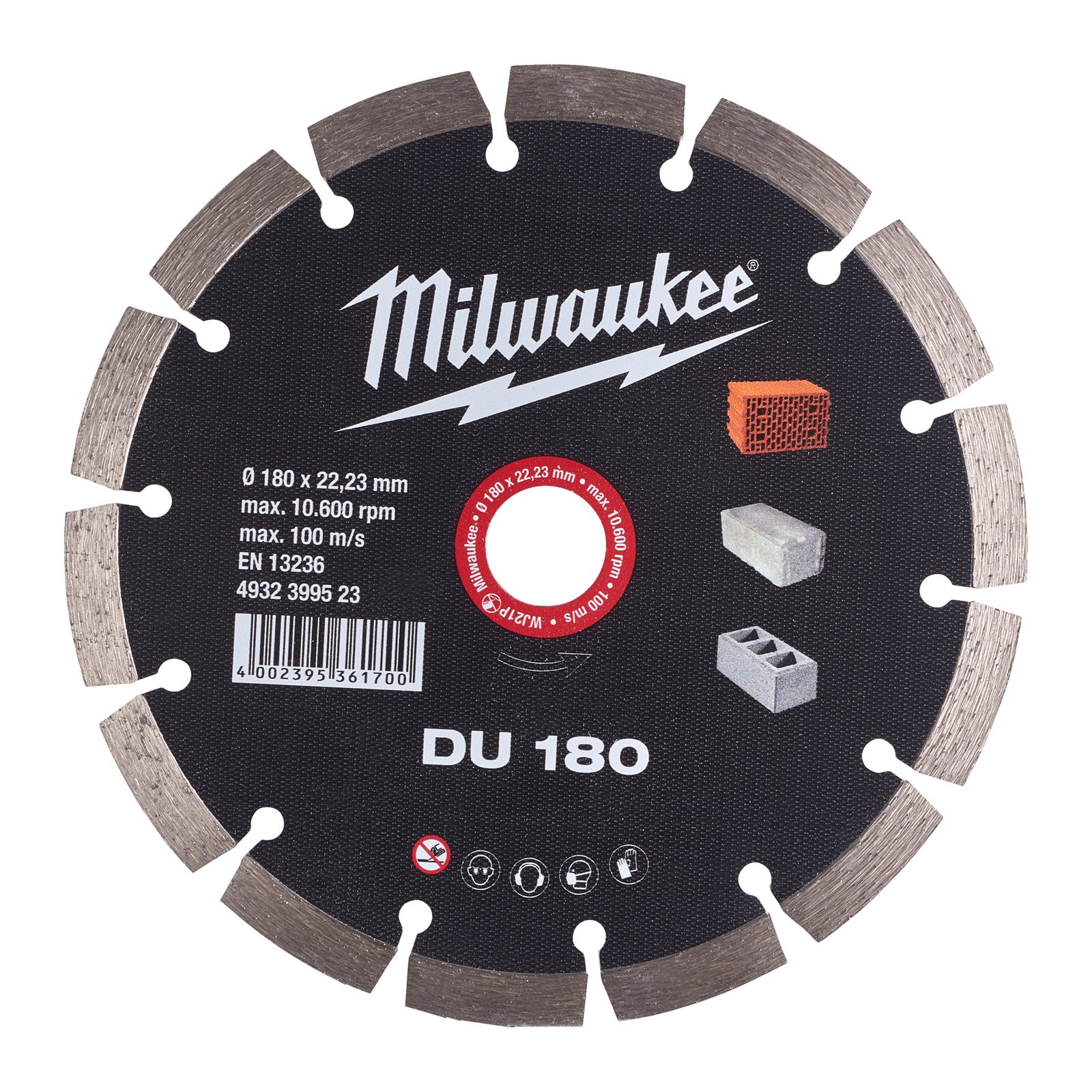 Discuri diamantate DU 180 mm Milwaukee