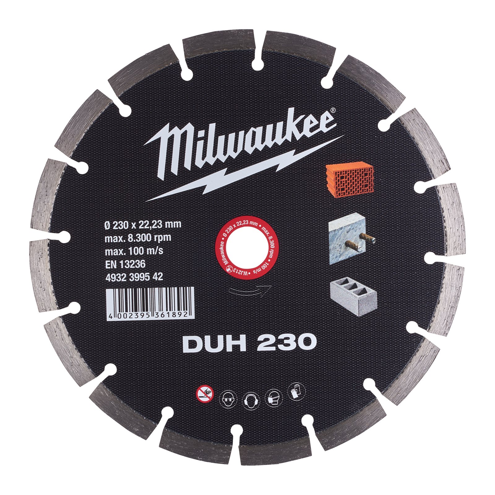 Discuri diamantate DUH 230 mm Milwaukee