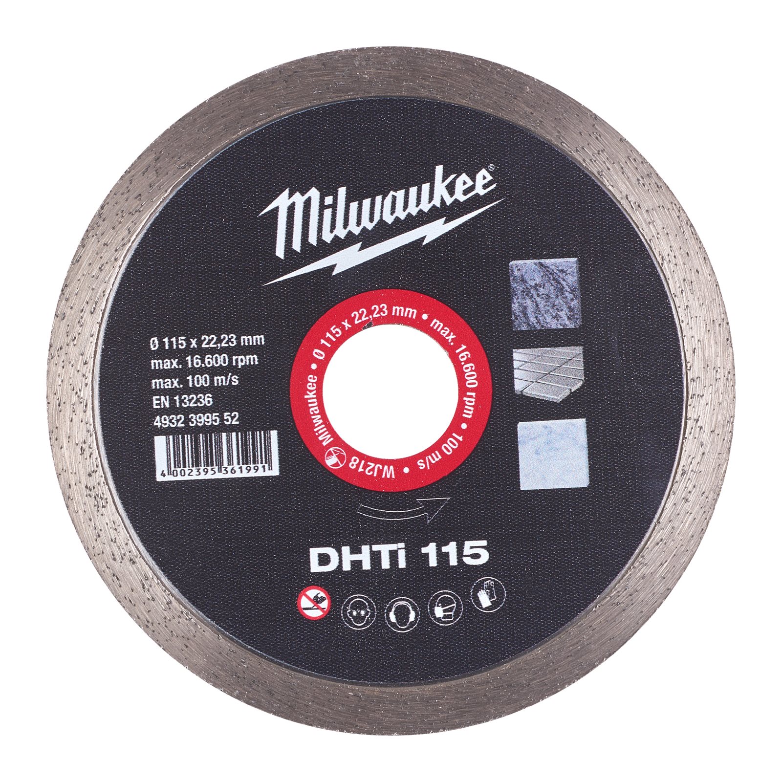 Discuri diamantate DHTi 115 mm Milwaukee