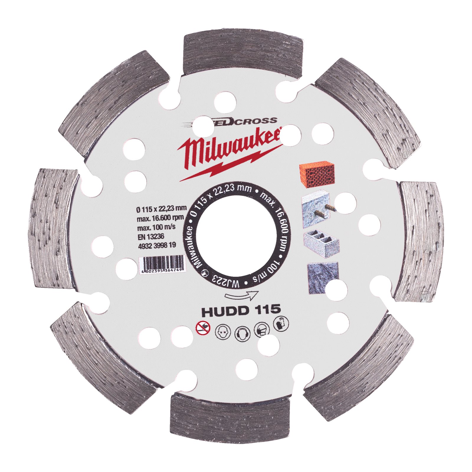 Speedcross HUDD 115 mm Milwaukee