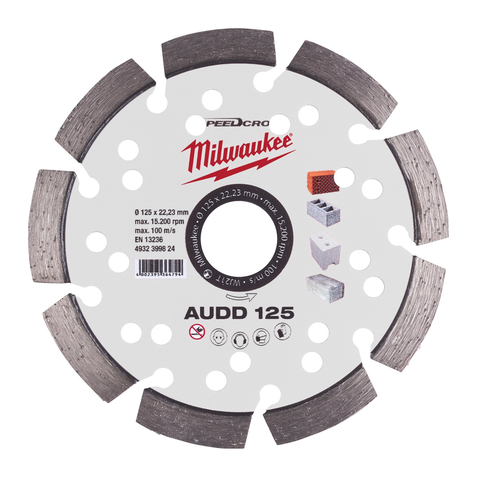 Speedcross AUDD 125 mm Milwaukee