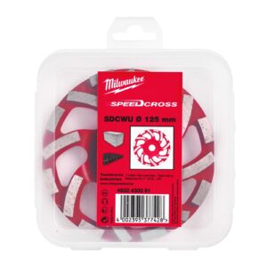 Speedcross diamond cup wheels Milwaukee SDCWU 125