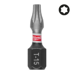 Biți TX pentru șurubelnițe SHOCKWAVE IMPACT DUTY 25 mm 25 buc 10 buc Milwaukee 4932430873