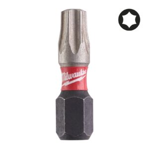 Biți TX pentru șurubelnițe SHOCKWAVE IMPACT DUTY 25 mm 2 buc Milwaukee 4932430884