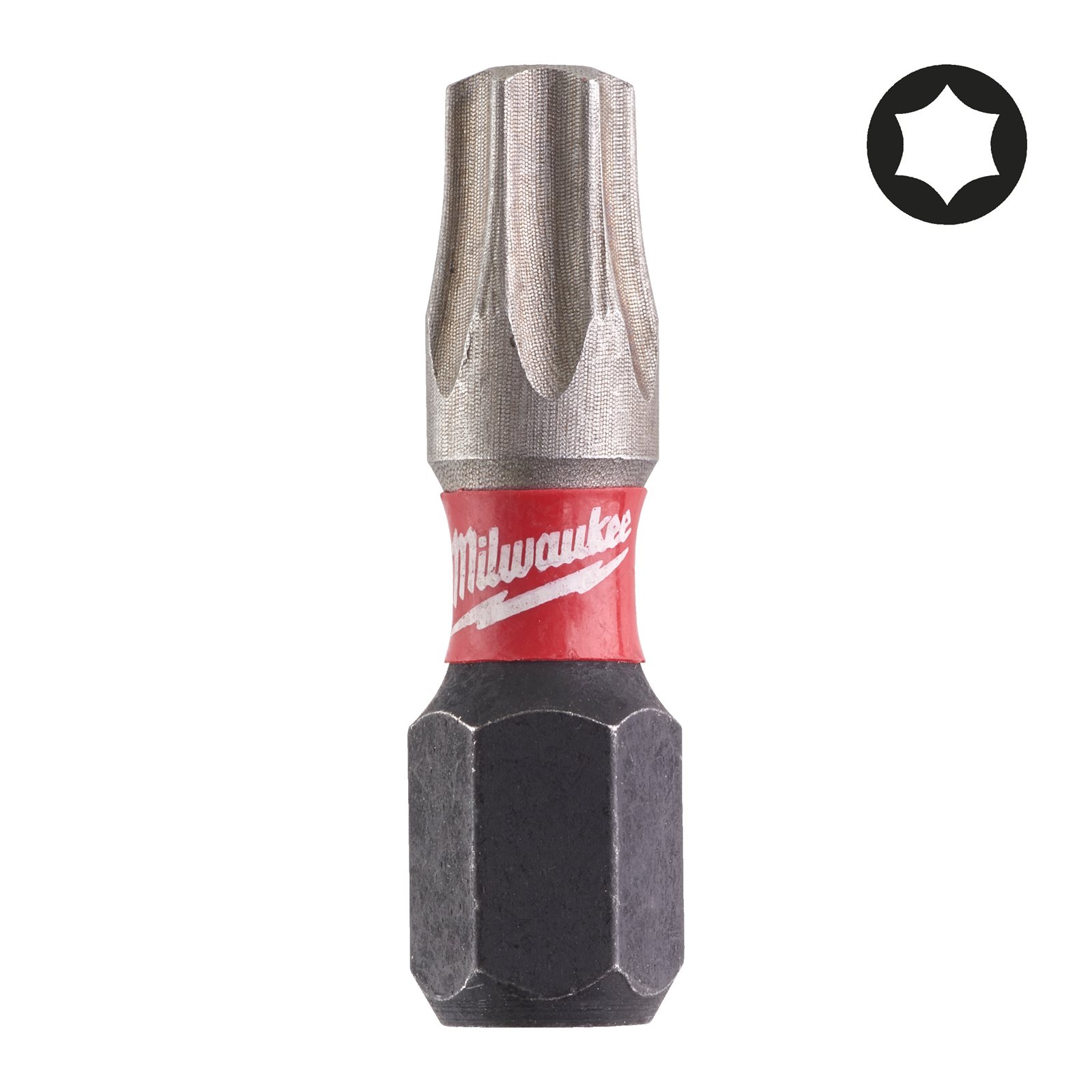Biți TX pentru șurubelnițe SHOCKWAVE IMPACT DUTY 25 mm 2 buc Milwaukee 4932430884