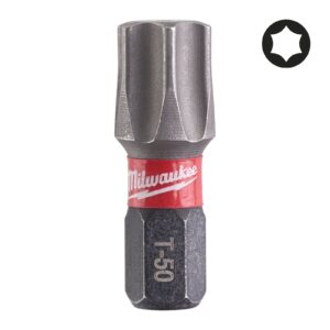 Biți TX pentru șurubelnițe SHOCKWAVE IMPACT DUTY 25 mm 2 buc Milwaukee 4932430891