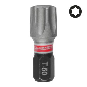 Biți TX pentru șurubelnițe SHOCKWAVE IMPACT DUTY 25 mm 15 buc 10 buc Milwaukee