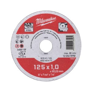 Discuri debitare metal - seria contractanți 22 mm Milwaukee 4932451477