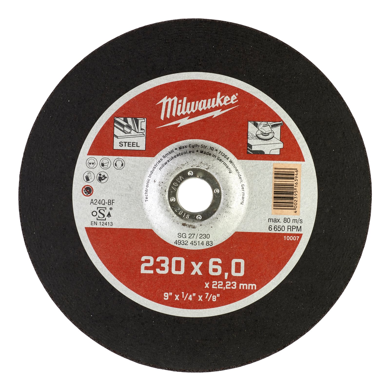 Discuri degroșare metal - seria contractanți 22 mm Milwaukee 4932451483