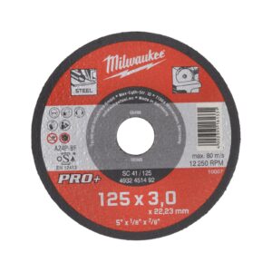 Discuri PRO+ pentru debitare metal 22 mm Milwaukee 4932451491
