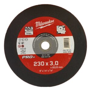 Discuri PRO+ pentru debitare metal 22 mm Milwaukee 4932451494