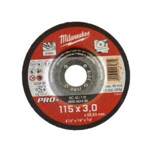 Discuri PRO+ pentru debitare metal 22 mm Milwaukee 4932451495