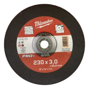 Discuri PRO+ pentru debitare metal 3mm 1pc Milwaukee 4932451500