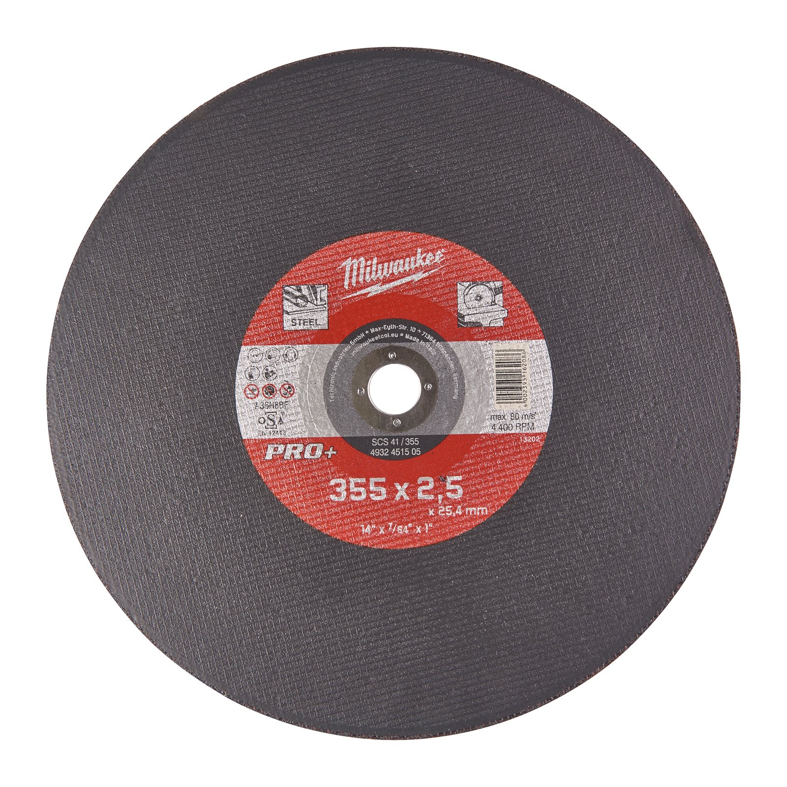 Discuri pentru debitare metal pentru fierăstraie PRO+ 25 mm Milwaukee