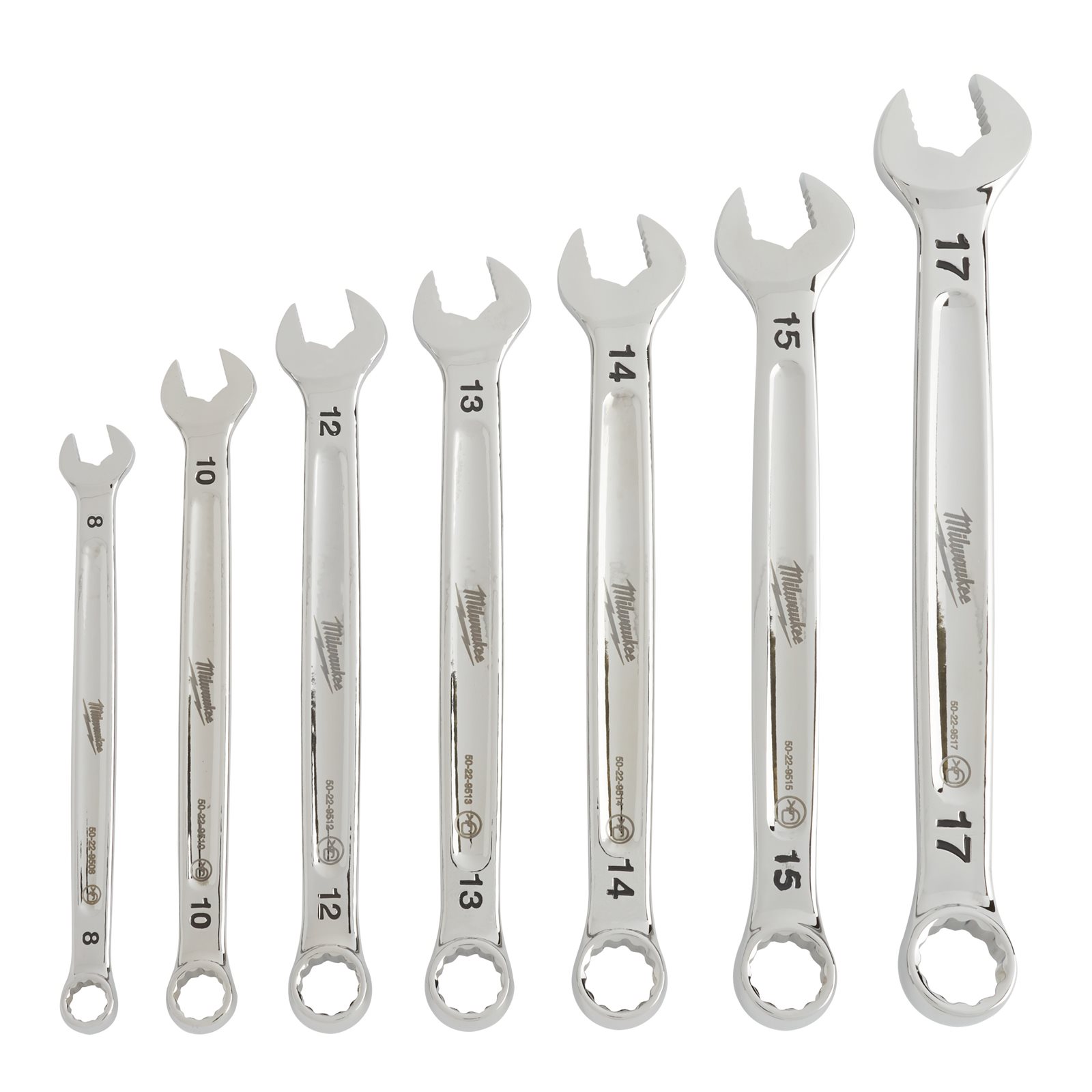 Seturi chei combinate MAX BITE 7 buc 1pc Milwaukee - imagine 2