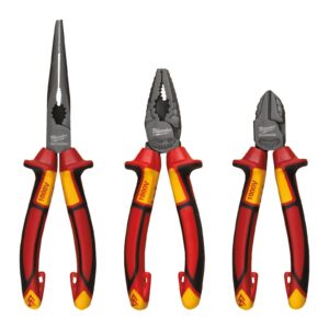 VDE 3 Piece Plier Set Milwaukee