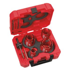 Set carote BIG HAWG multi material 10pc Milwaukee