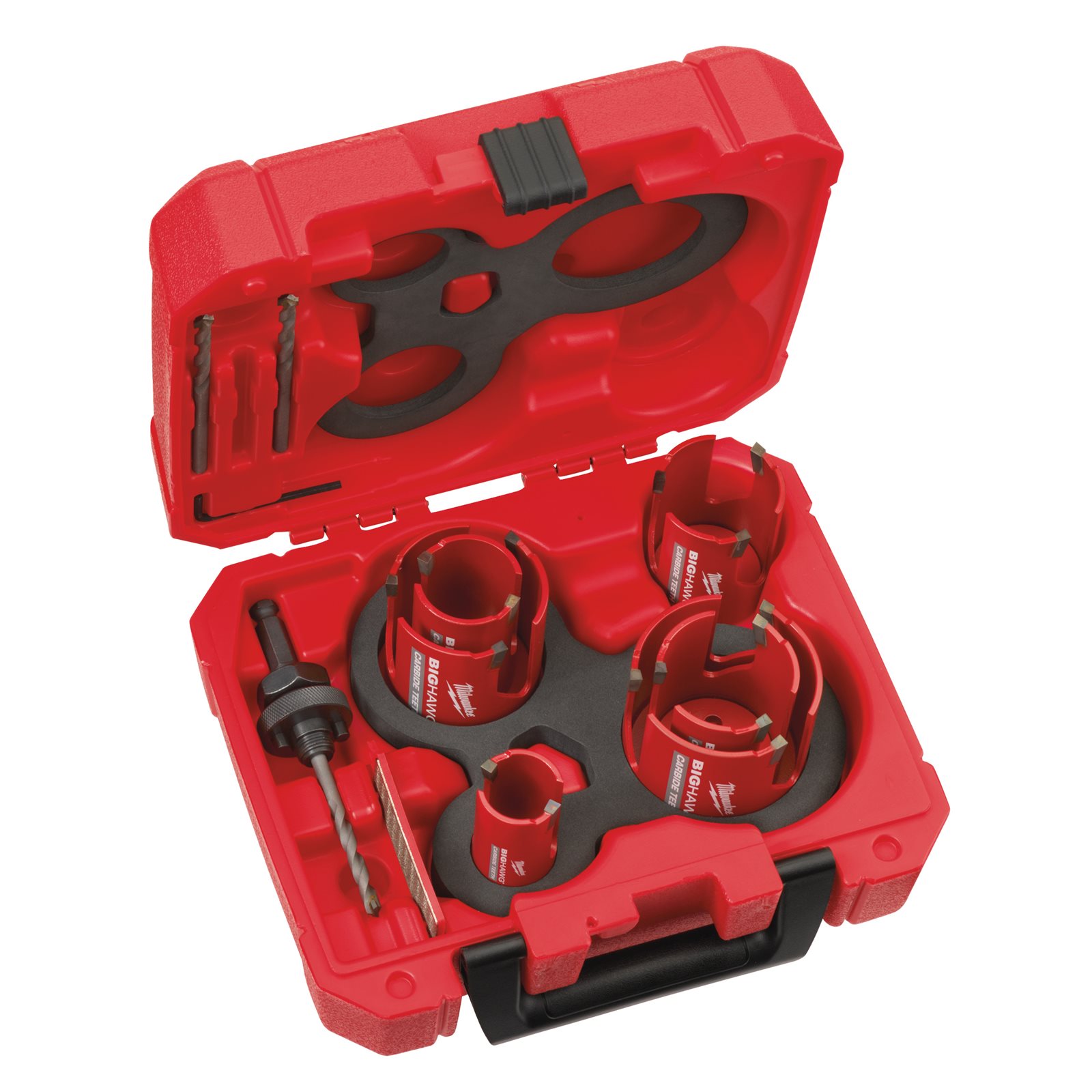 Set carote BIG HAWG multi material 10pc Milwaukee