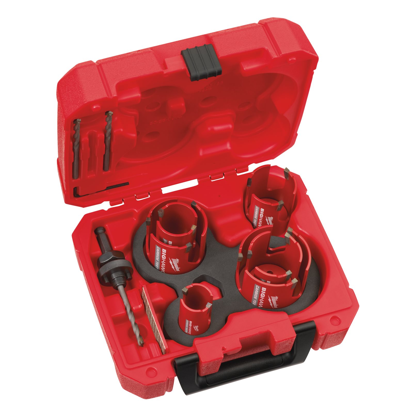 Set carote BIG HAWG multi material 10pc Milwaukee - imagine 2