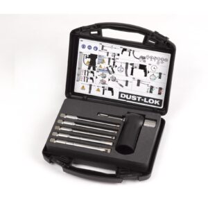 Burghie SDS-Plus DUST-LOK fără praf - 4 tăișuri - design modular 6 buc Milwaukee