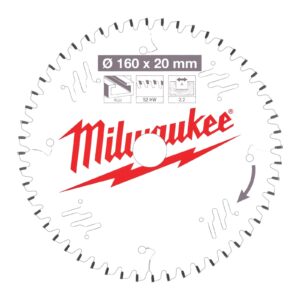 Pânze pentru fierăstraie circulare de mână 160 mm Milwaukee 4932471292