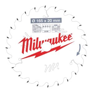 Pânze pentru fierăstraie circulare de mână 165 mm Milwaukee 4932471294
