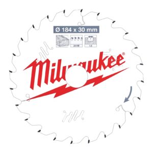 Pânze pentru fierăstraie circulare de mână 184 mm Milwaukee 4932471297