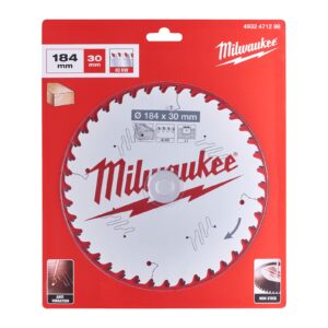 Pânze pentru fierăstraie circulare de mână 184 mm Milwaukee 4932471298