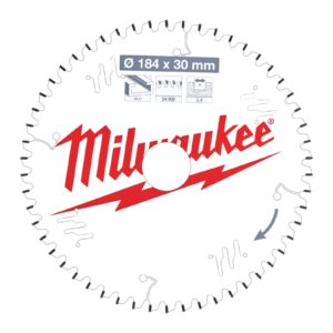 Pânze pentru fierăstraie circulare de mână 184 mm Milwaukee 4932471299