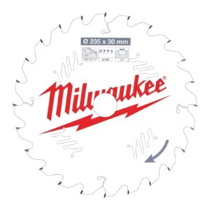 Pânze pentru fierăstraie circulare de mână 235 mm Milwaukee 4932471305