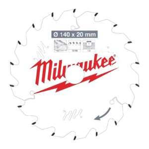 Pânze pentru fierăstraie circulare de mână 160 mm Milwaukee 4932471290 - imagine 2