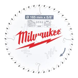 Pânze pentru fierăstraie circulare de mână 165 mm Milwaukee 4932471312
