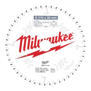 Pânze pentru fierăstraie circulare de mână 210 mm Milwaukee 4932471325