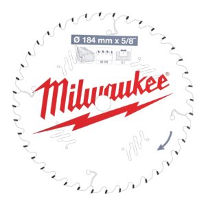 Pânze pentru fierăstraie circulare de mână 184 mm Milwaukee 4932471379