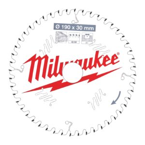 Pânze pentru fierăstraie circulare de mână 190 mm Milwaukee 4932471380