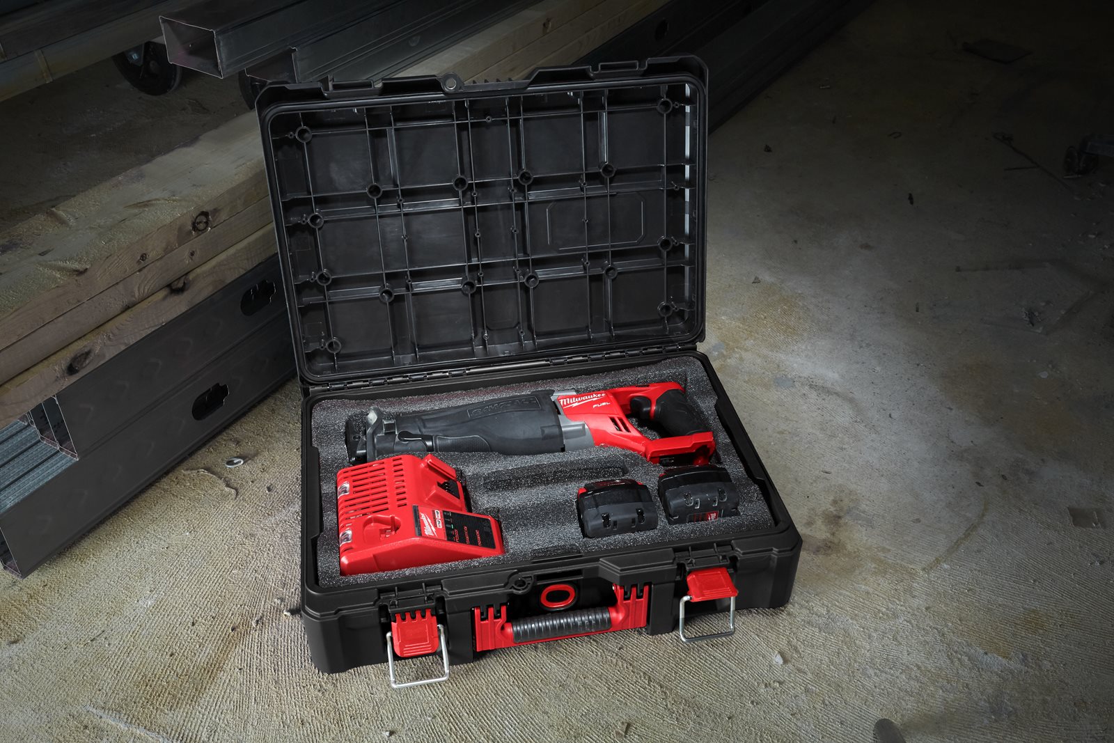 Inserții din spumă PACKOUT Milwaukee - in utilizare 1
