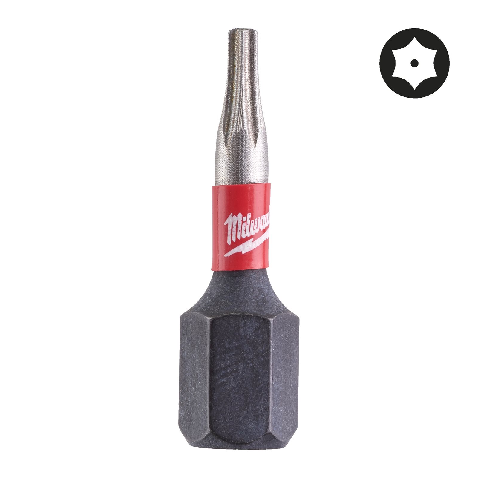 Biți TX BO pentru șurubelnițe SHOCKWAVE Impact Duty 25 mm 2 buc Milwaukee 4932471577