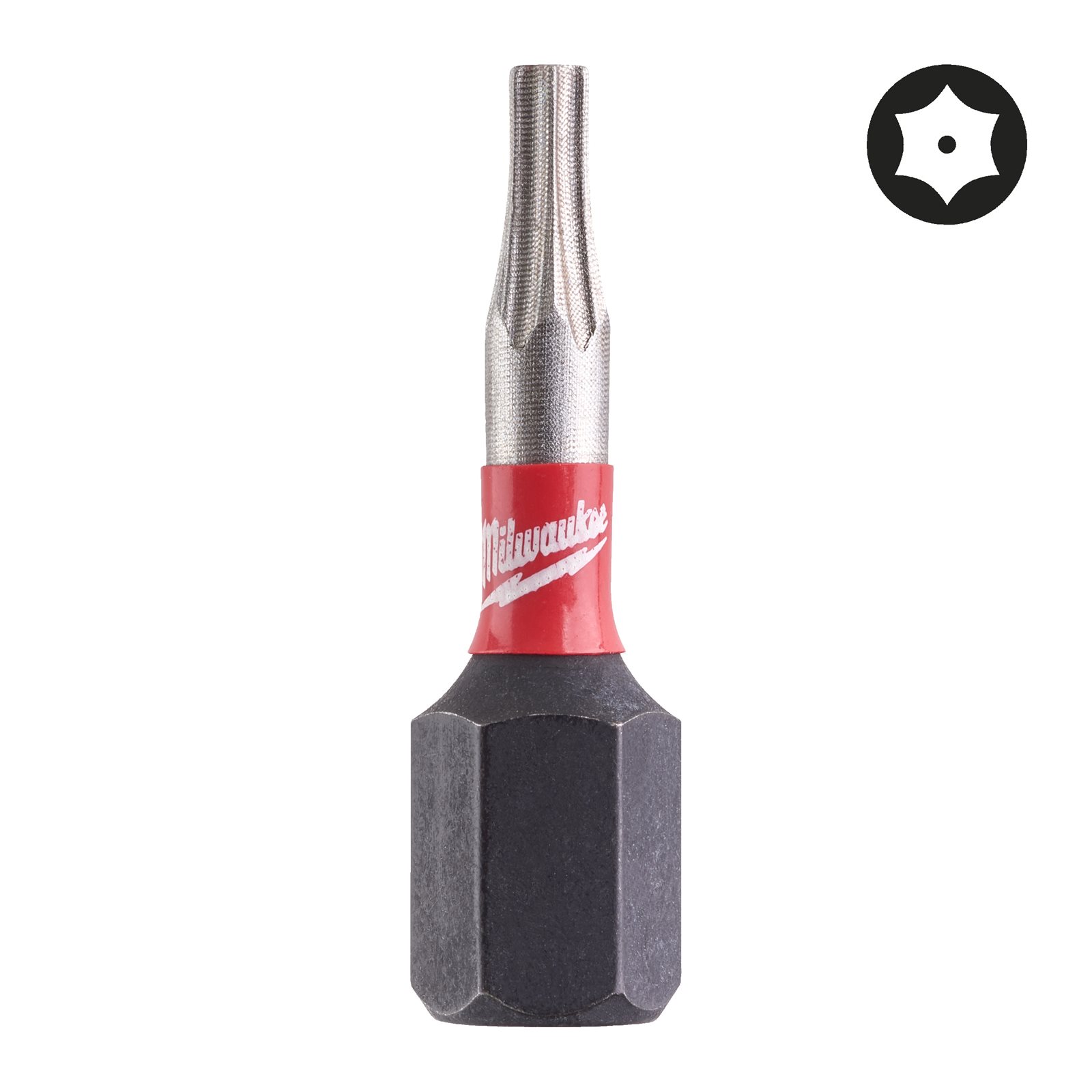 Biți TX BO pentru șurubelnițe SHOCKWAVE Impact Duty 25 mm 2 buc Milwaukee 4932471578