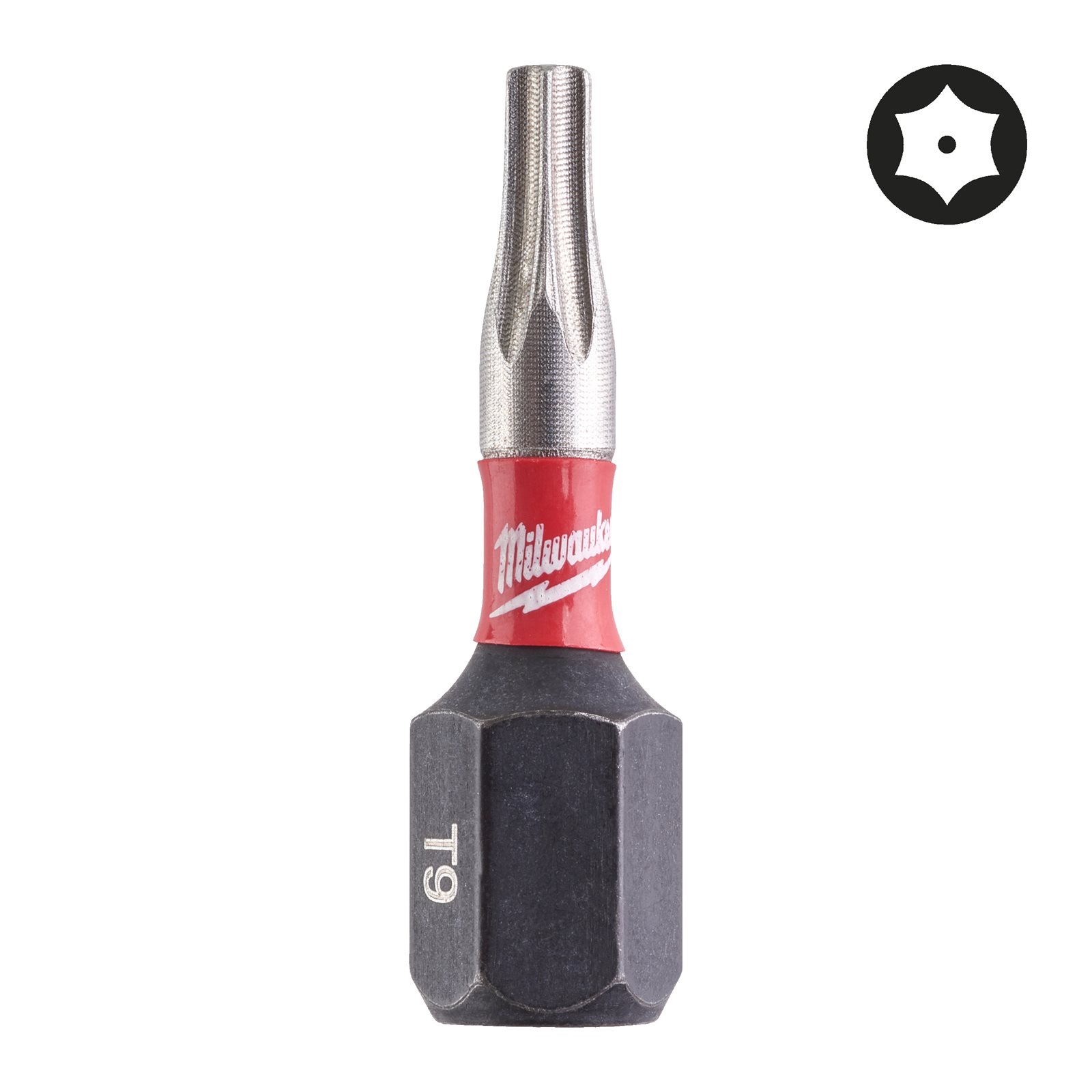 Biți TX BO pentru șurubelnițe SHOCKWAVE Impact Duty 25 mm 2 buc Milwaukee 4932471579