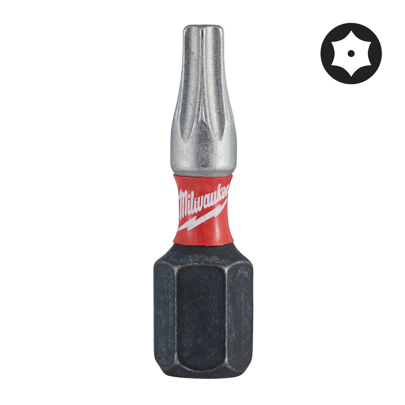 Biți TX BO pentru șurubelnițe SHOCKWAVE Impact Duty 25 mm 2 buc Milwaukee 4932471581