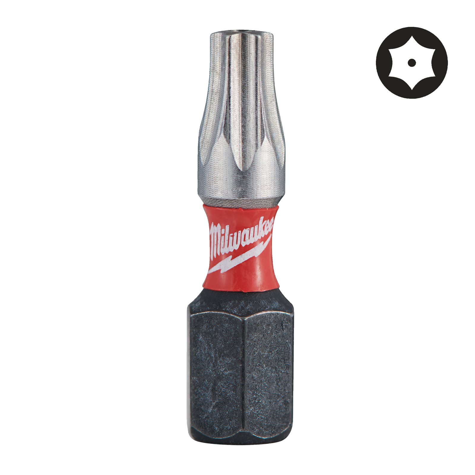 Biți TX BO pentru șurubelnițe SHOCKWAVE Impact Duty 25 mm 2 buc Milwaukee 4932471582