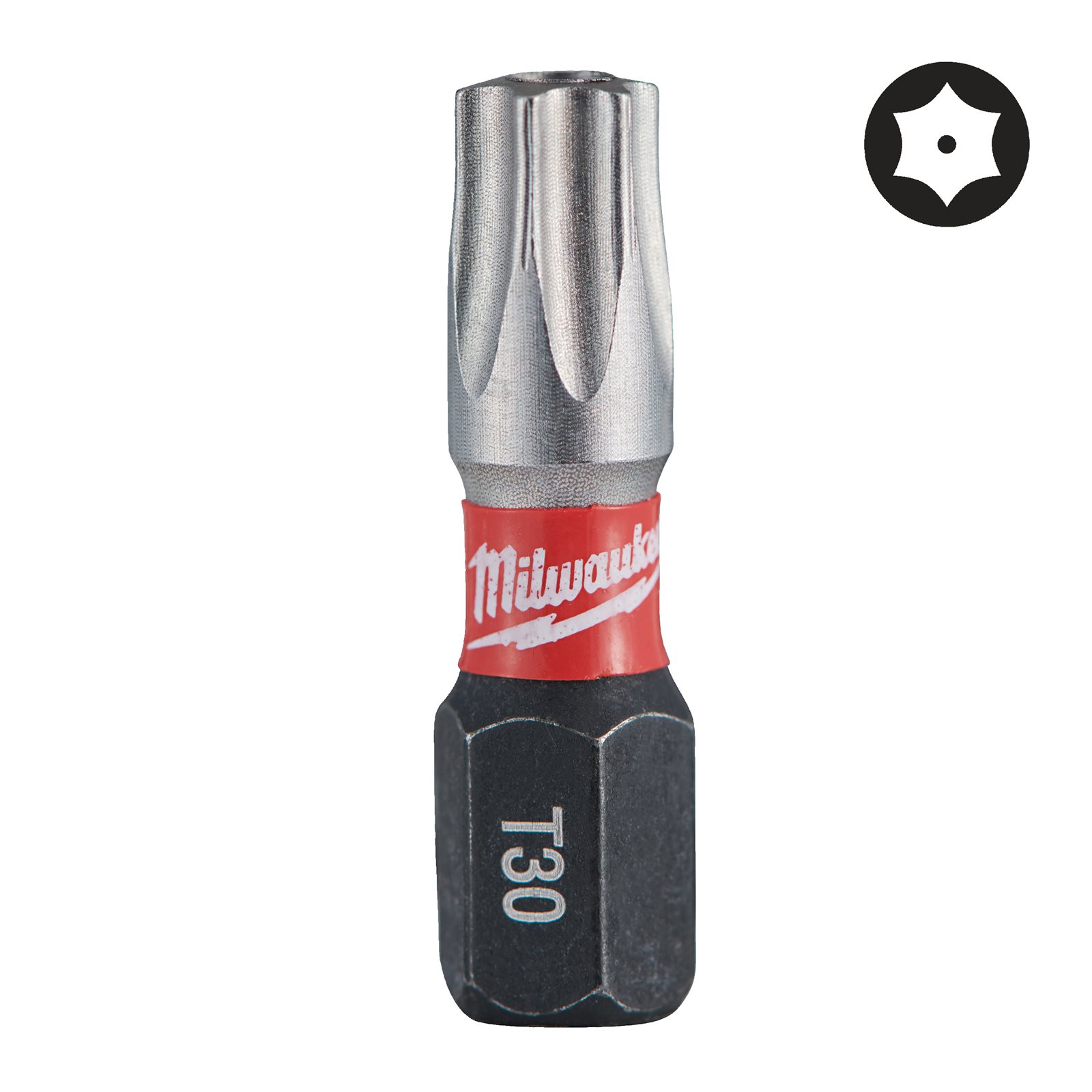Biți TX BO pentru șurubelnițe SHOCKWAVE Impact Duty 25 mm 2 buc Milwaukee 4932471584